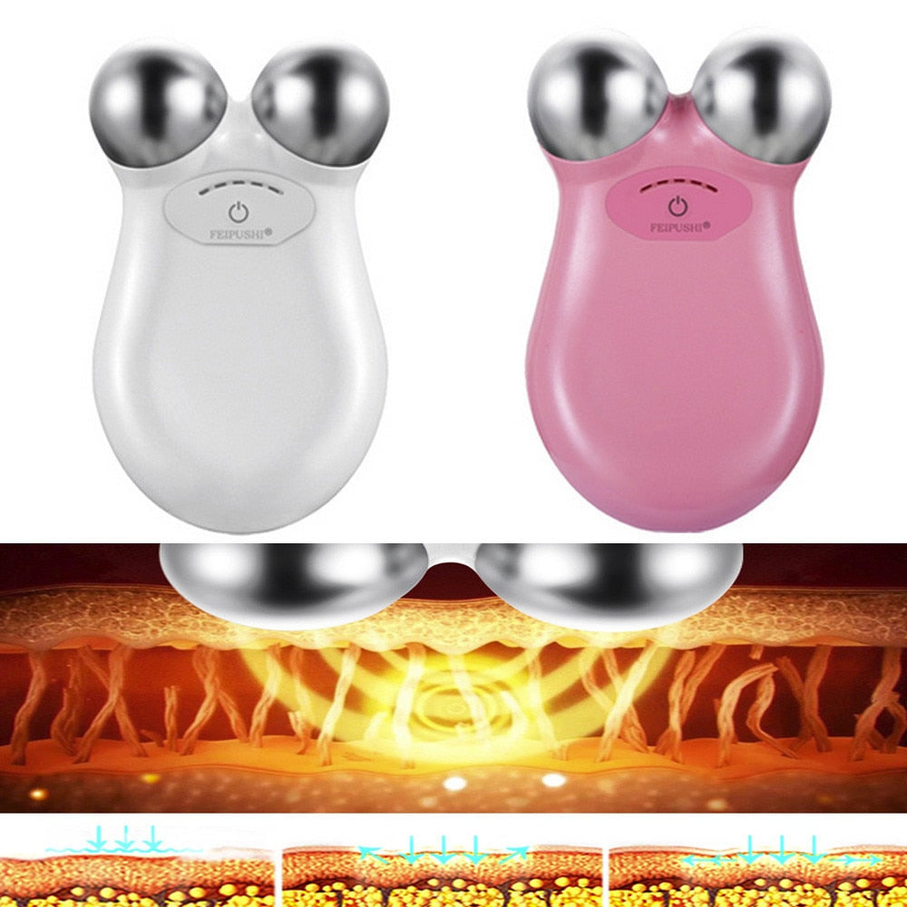 Portable Facial Rejuvenation Tool - Rechargeable Anti Aging Massager