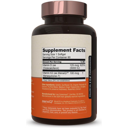 Strong Bone Vitamin D3 Softgels Supplement