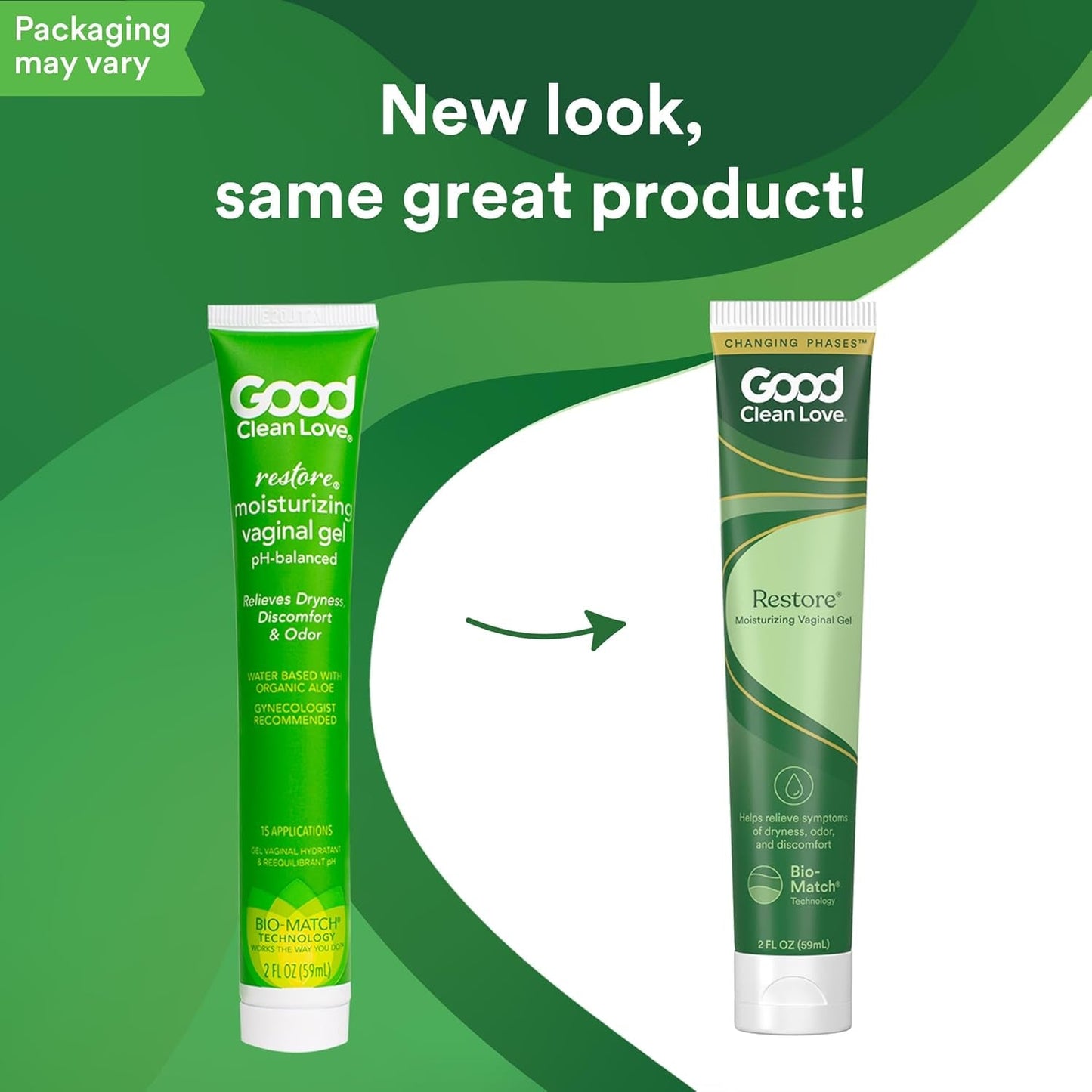 Natural Soothing Vaginal Moisturizer Gel 2 Pack