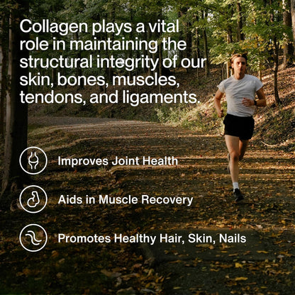 Premium Collagen Protein Powder 507g - Healthy Joints Glow Skin