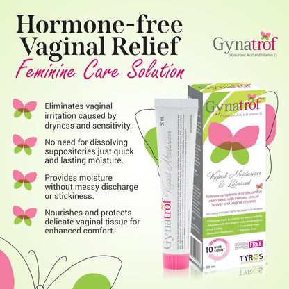 Natural Vaginal Moisturizer Cream - Fast Relief 50ml
