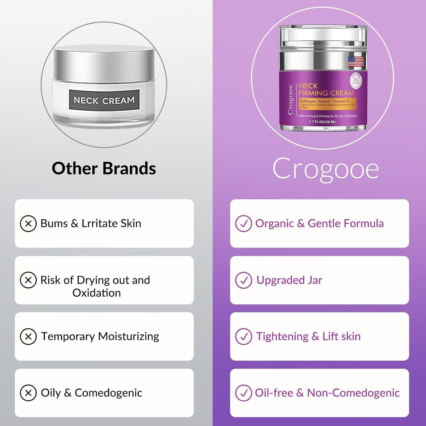 Anti Aging Face Cream 50ml - Retinol Collagen Moisturizer