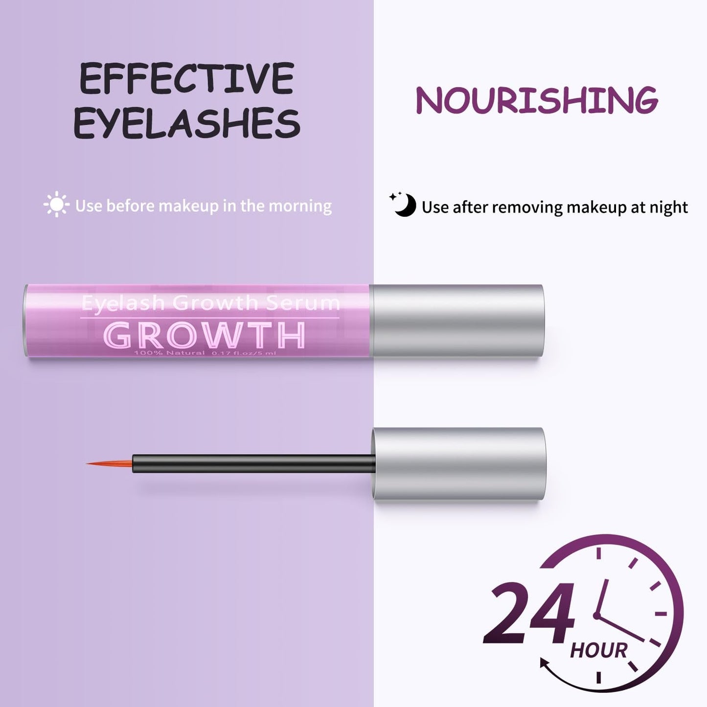 Natural Eyelash Enhancer Serum - 5ml