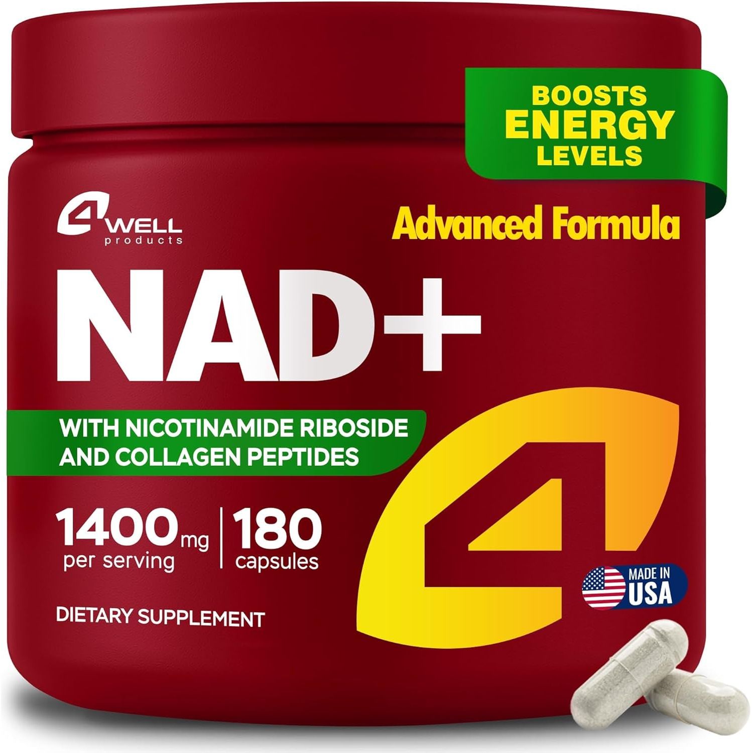Natural Anti Aging Supplement with Collagen & NR - Mycosmeticslondon