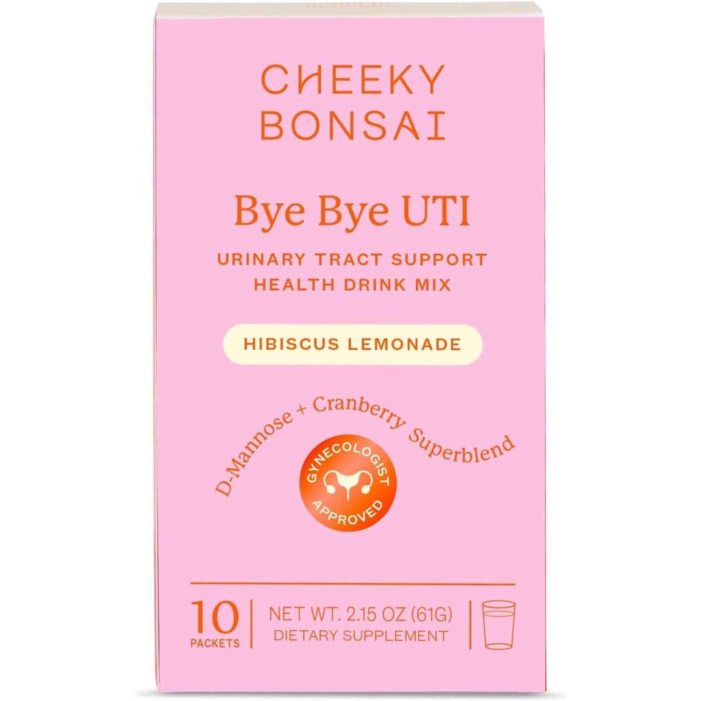 Natural UTI Relief Tea - 10 Hibiscus Cranberry Drink Mixes - Mycosmeticslondon