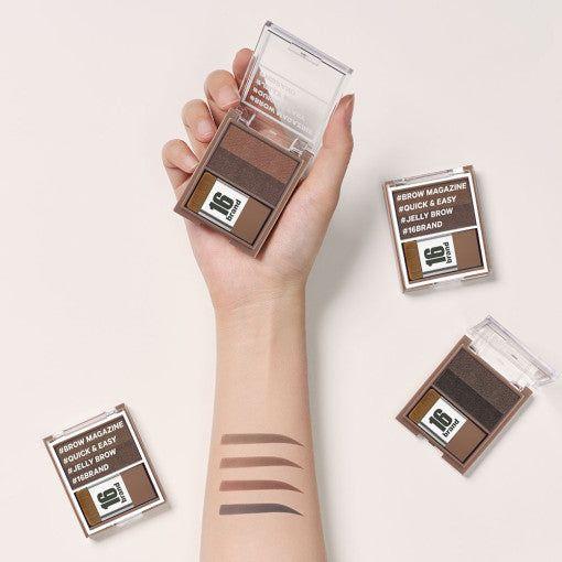 Easy to Use Brow Makeup Palette (3 Shades)
