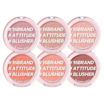 Natural Soft Blush Powder - Long Lasting Buildable Color