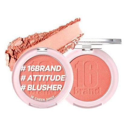 Natural Soft Blush Powder - Long Lasting Buildable Color