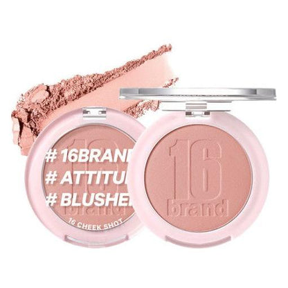 Natural Soft Blush Powder - Long Lasting Buildable Color