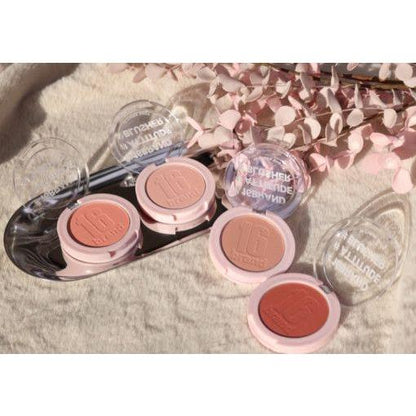 Natural Soft Blush Powder - Long Lasting Buildable Color - Mycosmeticslondon