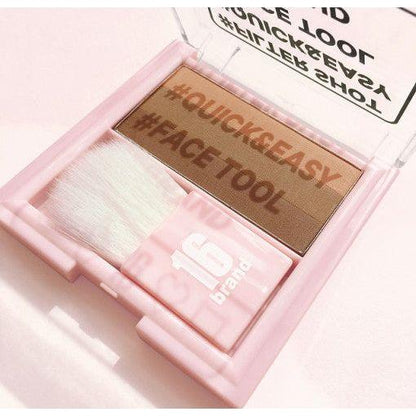 Flawless Face Contour Highlighter Makeup Duo