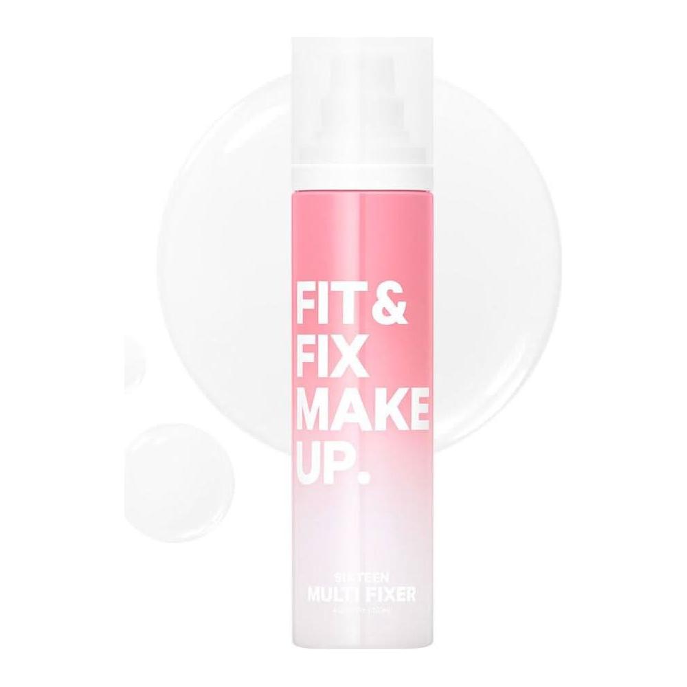 16BRAND Lasting Makeup Fixer Spray - Moisturizing & Smudge Free