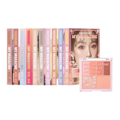Vibrant 10 Color Eyeshadow Palette
