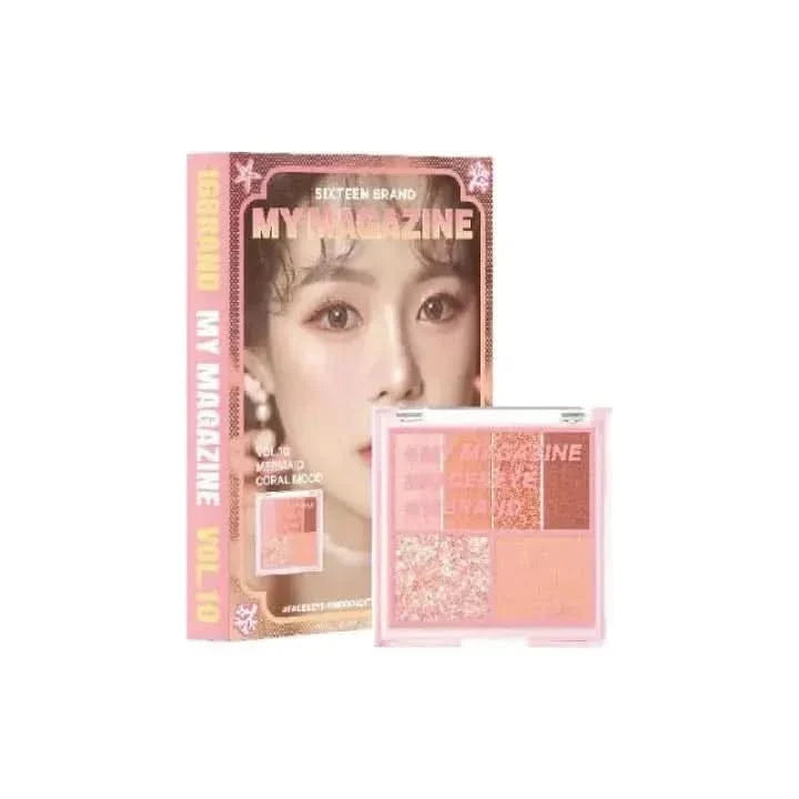 Vibrant 10 Color Eyeshadow Palette