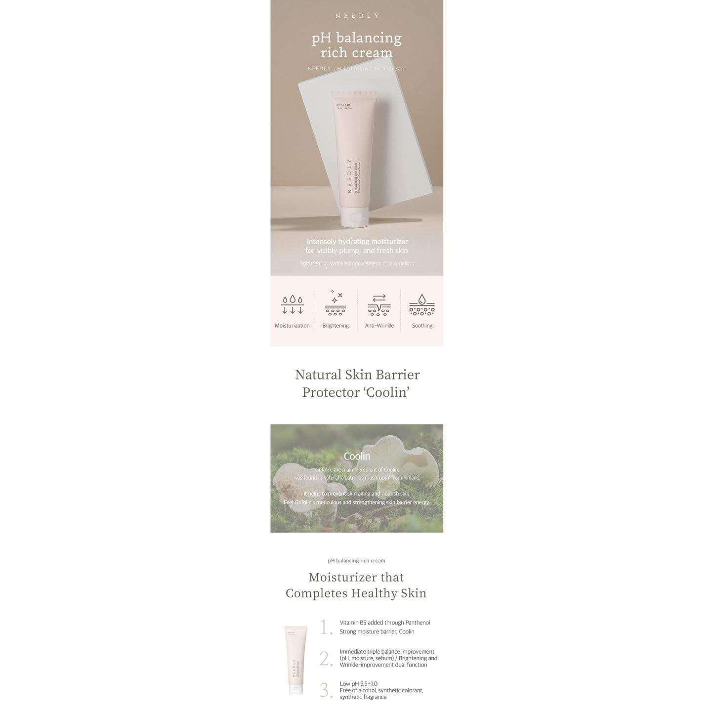 Nourishing pH Balanced Moisturizing Cream 50ml