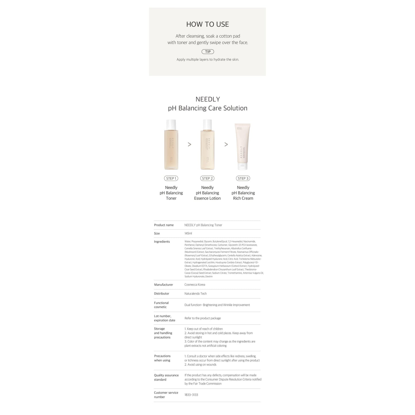Gentle Skin Balancing Toner 145ml