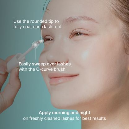 Natural Long Lash Growth Eyelash Serum 10ml