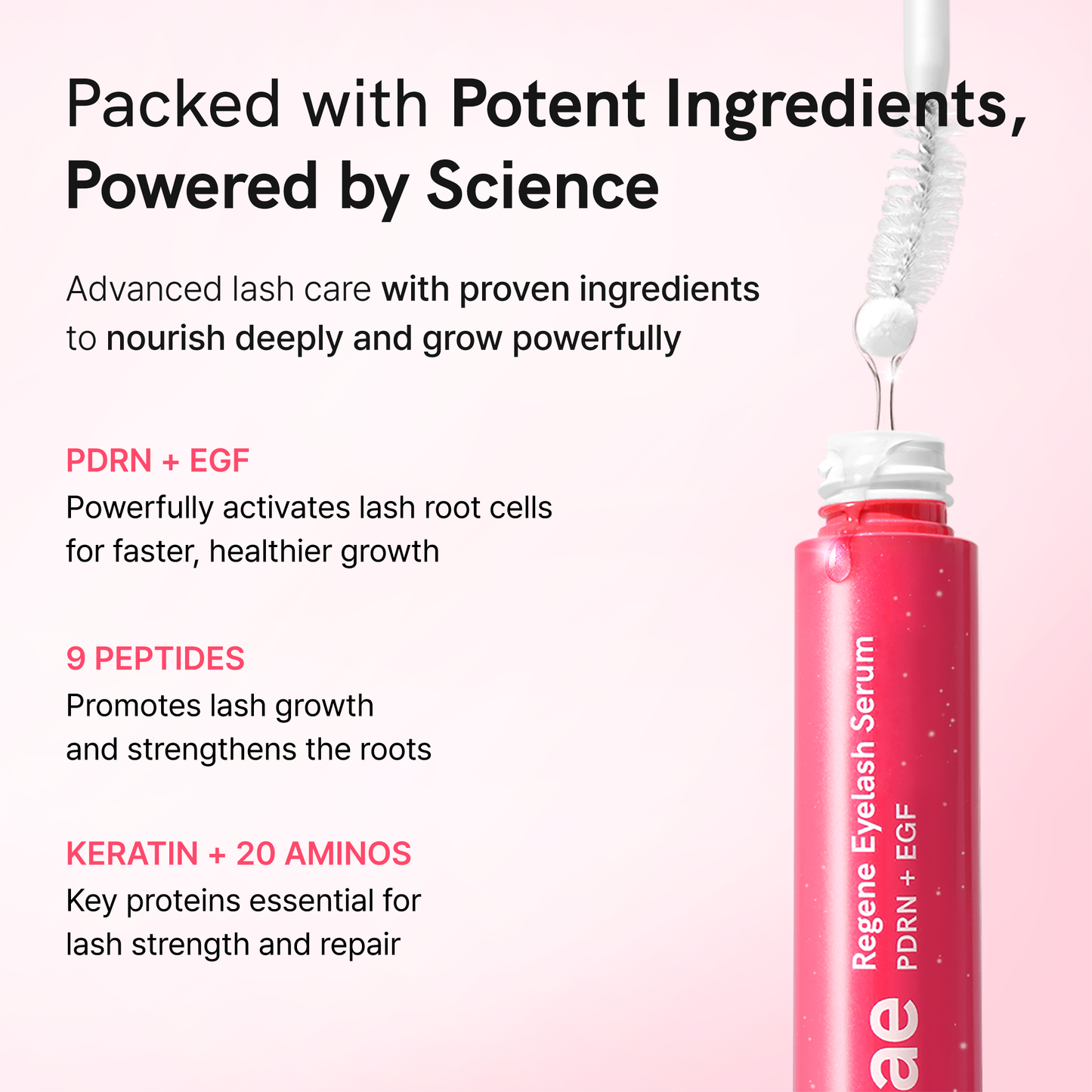 Natural Eyelash Growth Serum 10ml - Thick Lash Enhancer
