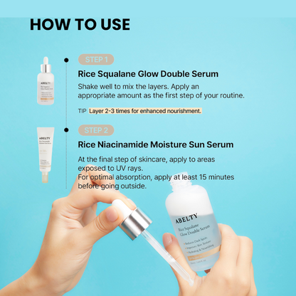 Natural Radiance Double Serum 50ml Brightening Glow