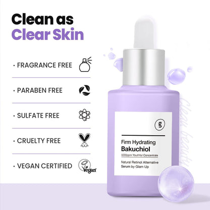 Natural Anti Aging Face Serum Hyaluronic Moisturizer