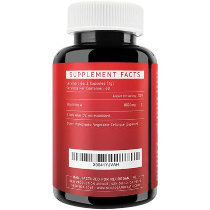 Premium Urolithin A Supplement - 120 Capsules for Muscle Support
