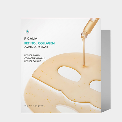 Anti Aging Face Mask 4 Pack - Collagen Skin Glow
