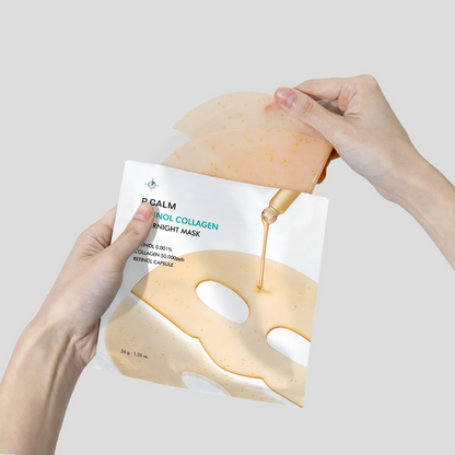 Anti Aging Face Mask 4 Pack - Collagen Skin Glow