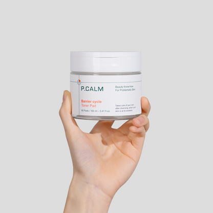 Gentle Skin Toner Pads 160ml - Calms Irritated Skin