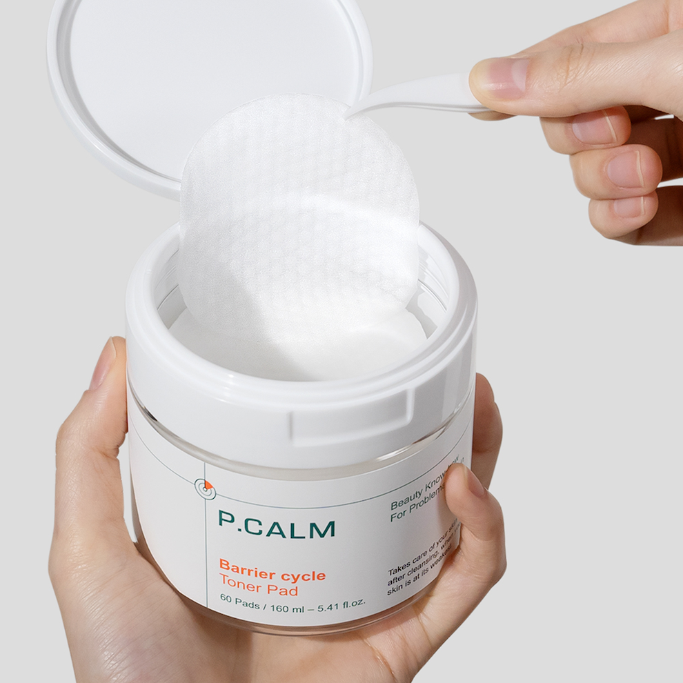 Gentle Skin Toner Pads 160ml - Calms Irritated Skin