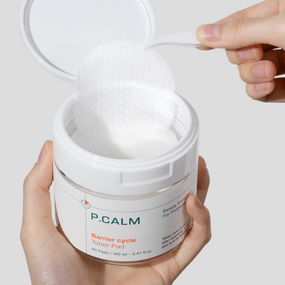 Gentle Skin Toner Pads 160ml - Calms Irritated Skin