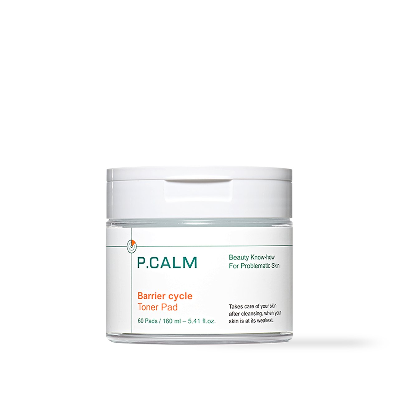 Gentle Skin Toner Pads 160ml - Calms Irritated Skin