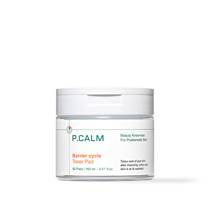 Gentle Skin Toner Pads 160ml - Calms Irritated Skin