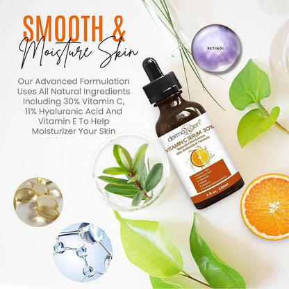 Natural Vitamin C Face Serum 30% - 120ml