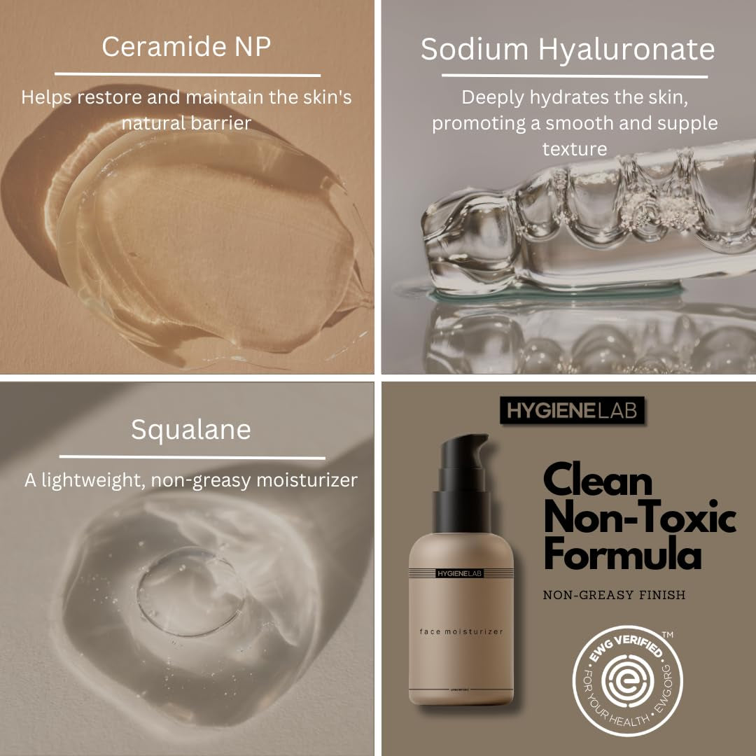 Natural Men's Face Cream - Lightweight Daily Moisturizer