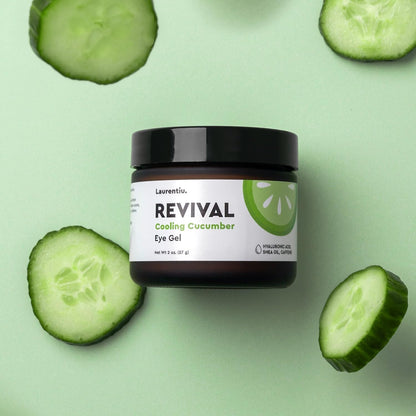 Cooling Cucumber Eye Gel for Dark Circles & Puffiness
