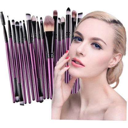 Premium 20 Piece Eye Makeup Brush Kit