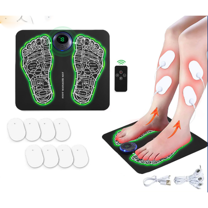 Electric Foot Massager Mat for Pain Relief & Relaxation