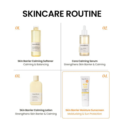 Natural Daily Sunscreen Lotion SPF 50, Hydrating Moisturizer