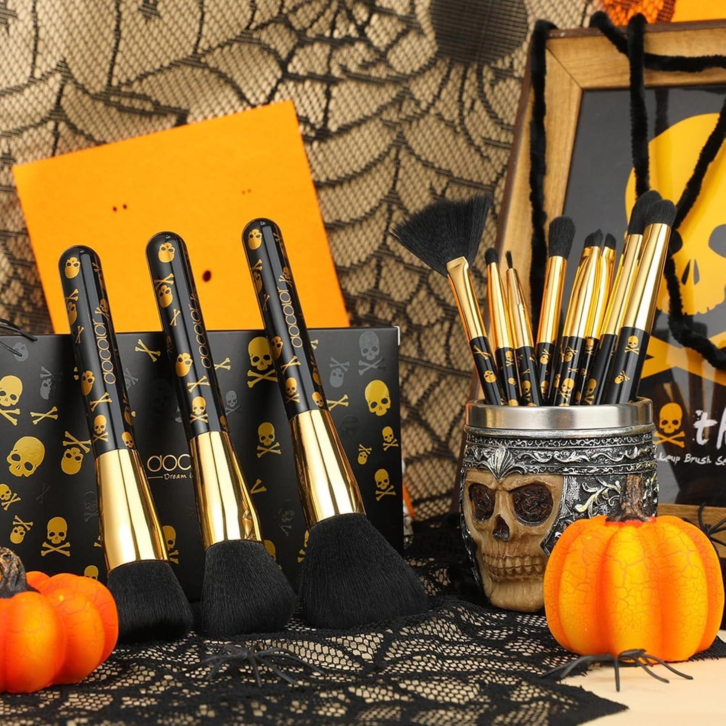 Trendy Makeup Brush Kit - 12 Piece Set