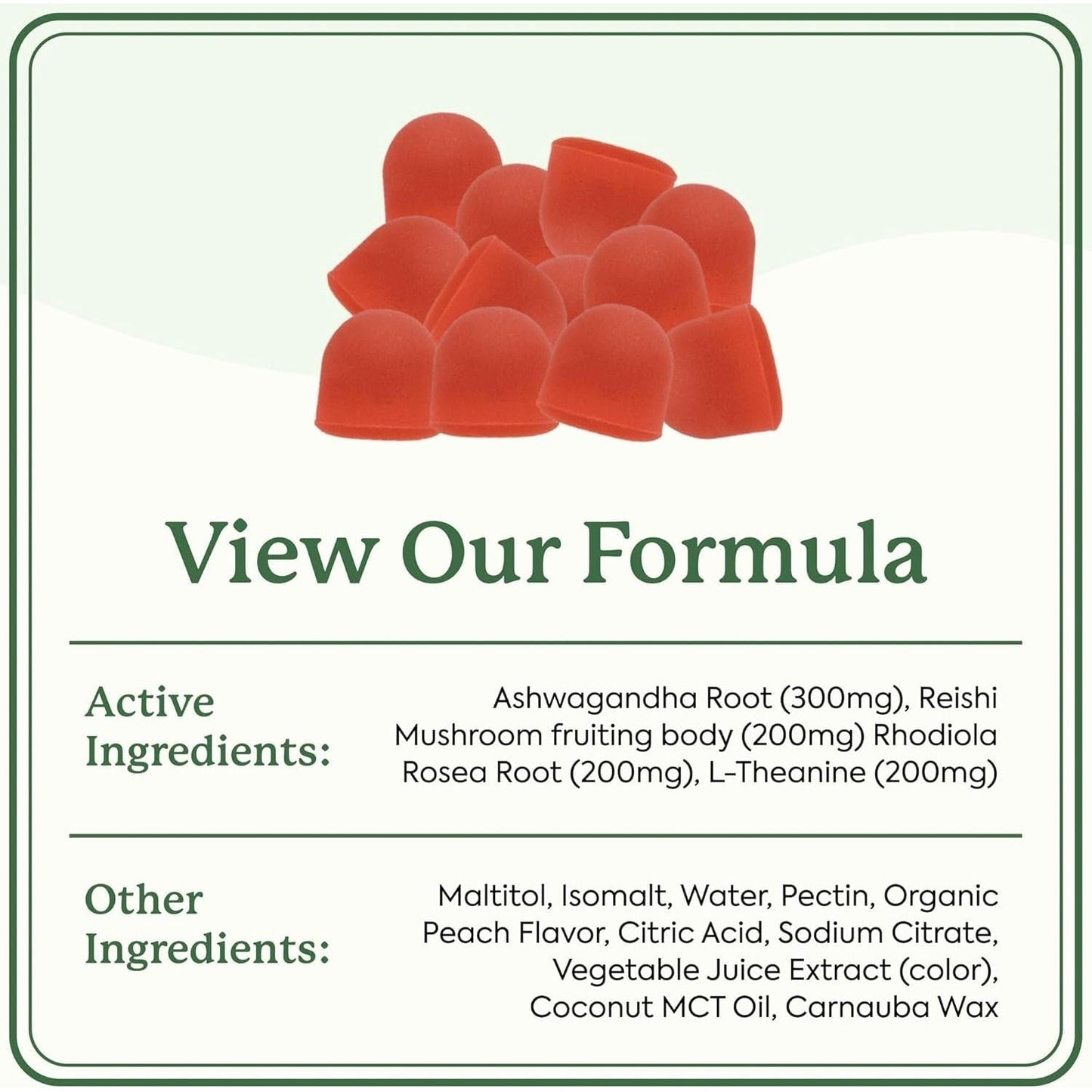 Calm Mind Mushroom Gummies with Ashwagandha