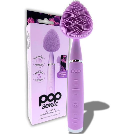 Gentle Sonic Face Cleanser with Soft Silicone Brush - Mycosmeticslondon