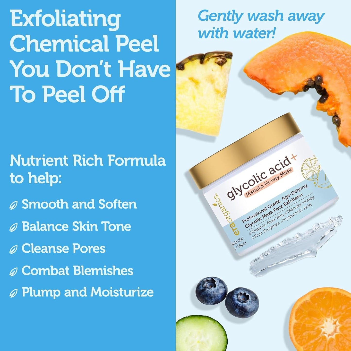 Natural Honey Face Mask - Brightening Skin Glow
