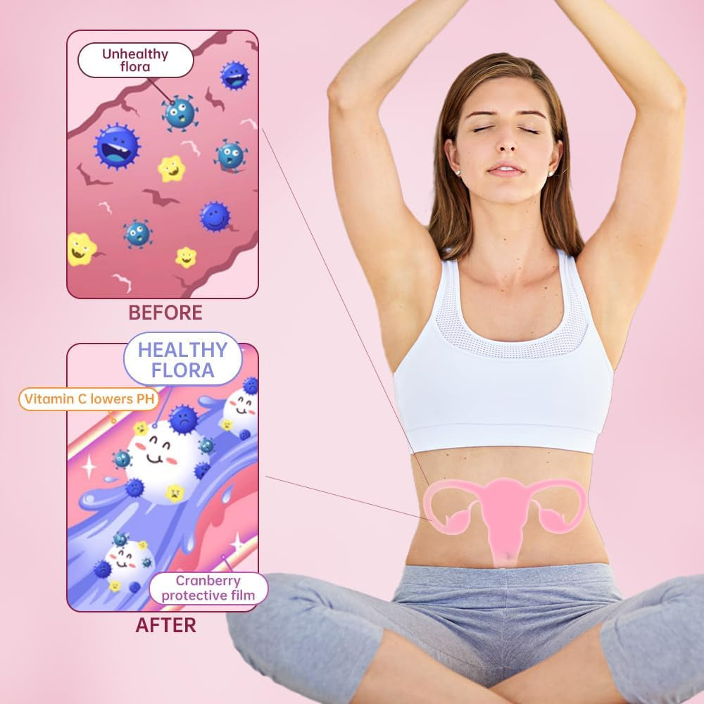 Natural Vaginal Health Supplement - 90 Capsules
