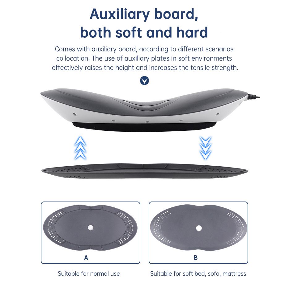 Heated Back Support Belt with Air Massage Therapy