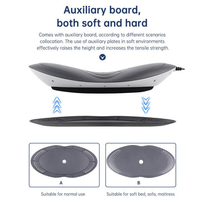 Heated Back Support Belt with Air Massage Therapy