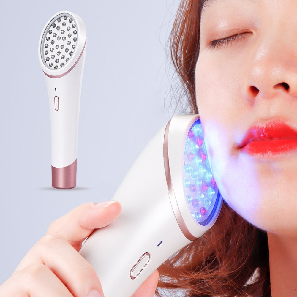 Advanced LED Skin Care Face Mask - Red Blue Light Therapy - Mycosmeticslondon