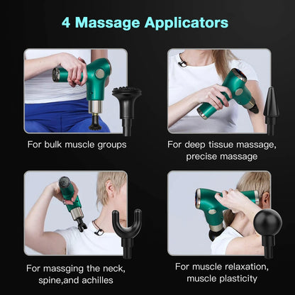 Portable Handheld Massage Gun - Fast Relief Massager