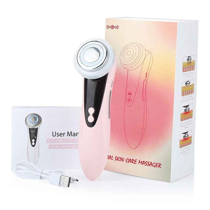 7-in-1 LED Facial EMS Lifting & Vibration Massager