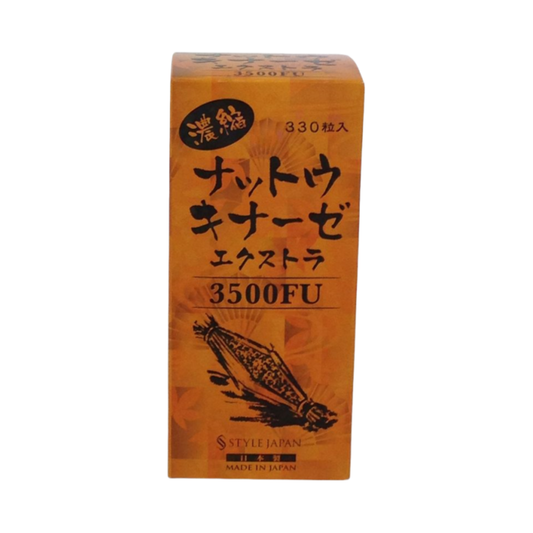 Premium Japanese Nattokinase 3500FU Supplement - Mycosmeticslondon