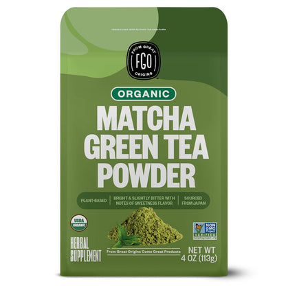 Natural Matcha Green Tea Powder - 113g Boost Energy - Mycosmeticslondon